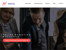 Tablet Screenshot of nicklink.nl